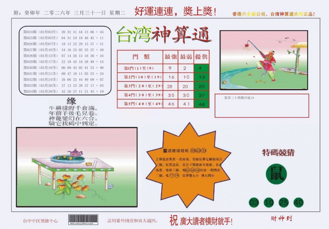 035期4-台湾神算[图]
