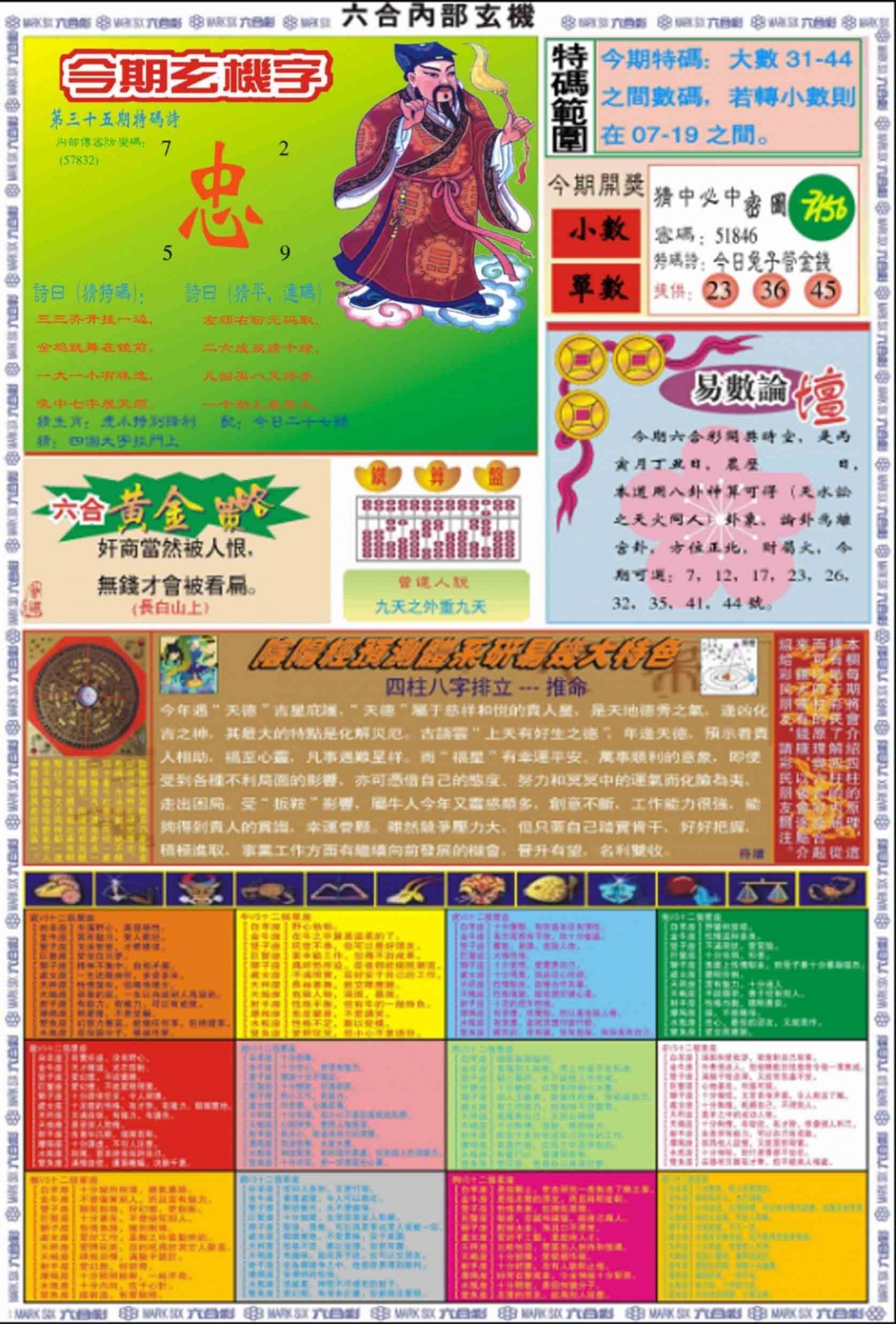 035期六合内部玄机B[图]